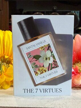 🎁5 For $25 The 7 Virtues Santal Vanille Sample Spray Card 1.7 ml